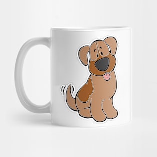 Cute Cartoon Four-legged Friend Mug